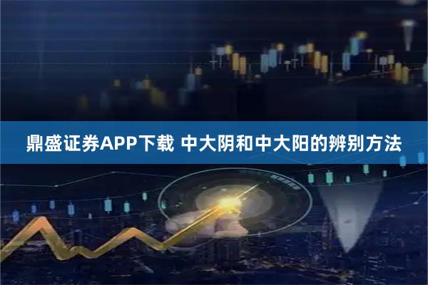 鼎盛证券APP下载 中大阴和中大阳的辨别方法